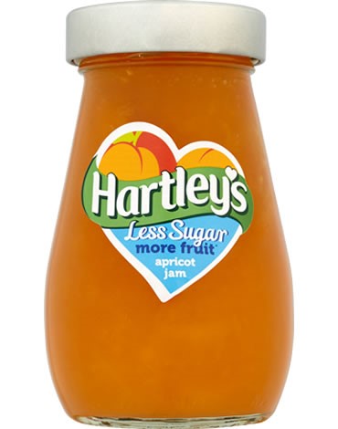 Hartley's Less Sugar, More Fruit Apricot Jam